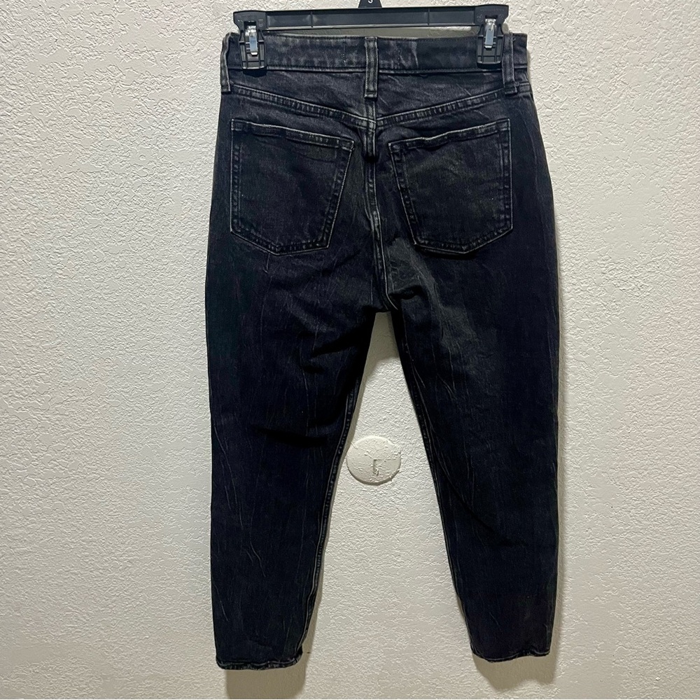 Abercrombie & Fitch Black The Mom High Rise Curve Love Jeans - Picture 8 of 14